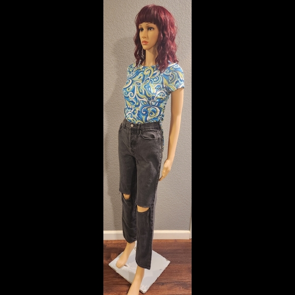 PacSun Distressed Dad Jeans - Picture 5 of 16